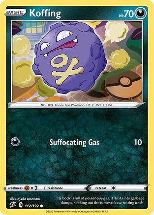 Koffing 112/192 SWSH02 Rebel Clash - Common