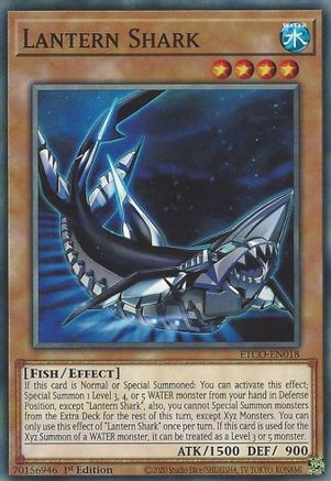 Lantern Shark (ETCO-EN018) - Eternity Code 1st Edition