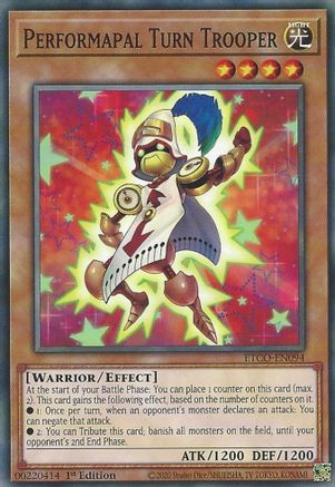 Performapal Turn Trooper (ETCO-EN094) - Eternity Code 1st Edition