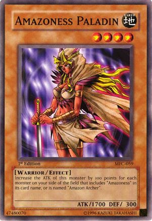 Amazoness Paladin (MFC-059) - Magician's Force Unlimited