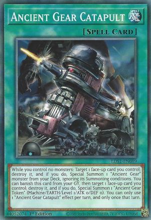 Ancient Gear Catapult (LDS1-EN089) - Legendary Duelists: Season 1 1st Edition
