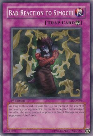 Bad Reaction to Simochi (LOD-093) - Legacy of Darkness Unlimited