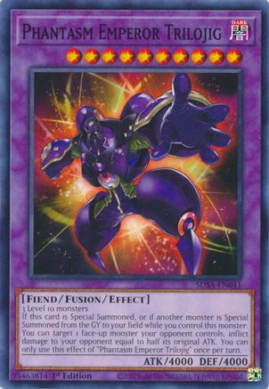Phantasm Emperor Trilojig (SDSA-EN041) - Structure Deck: Sacred Beasts 1st Edition