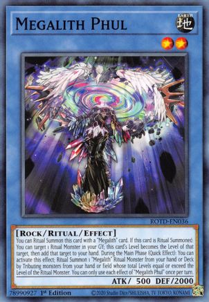 Megalith Phul (ROTD-EN036) - Rise of the Duelist 1st Edition