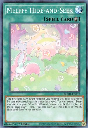 Melffy Hide-and-Seek (ROTD-EN057) - Rise of the Duelist 1st Edition