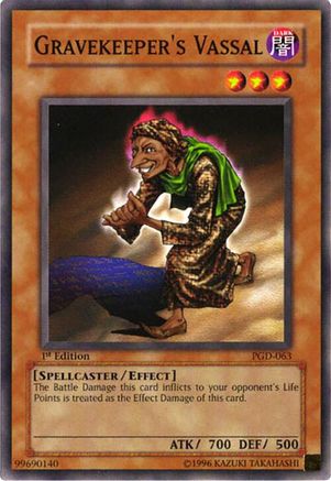 Gravekeeper's Vassal (PGD-063) - Pharaonic Guardian Unlimited