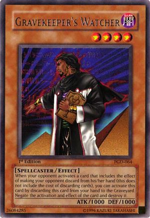 Gravekeeper's Watcher (PGD-064) - Pharaonic Guardian Unlimited