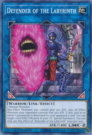 Defender of the Labyrinth (MP20-EN127) - 2020 Tin of Lost Memories 1st Edition
