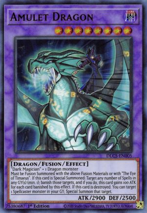 Amulet Dragon (DLCS-EN005) - Dragons of Legend: The Complete Series 1st Edition