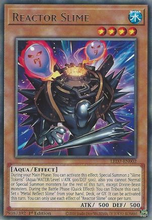 Reactor Slime (LED7-EN002) - Legendary Duelists: Rage of Ra 1st Edition