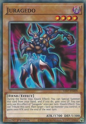 Juragedo (LED7-EN009) - Legendary Duelists: Rage of Ra 1st Edition
