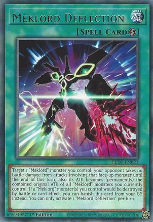 Meklord Deflection (LED7-EN021) - Legendary Duelists: Rage of Ra 1st Edition