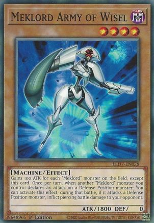 Meklord Army of Wisel (LED7-EN028) - Legendary Duelists: Rage of Ra 1st Edition