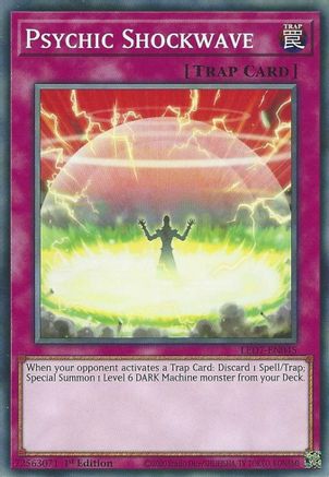 Psychic Shockwave (LED7-EN045) - Legendary Duelists: Rage of Ra 1st Edition