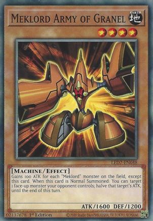 Meklord Army of Granel (LED7-EN048) - Legendary Duelists: Rage of Ra 1st Edition