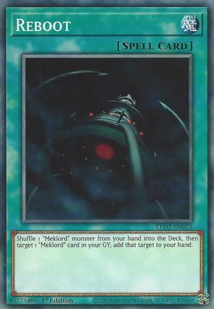 Reboot (LED7-EN051) - Legendary Duelists: Rage of Ra 1st Edition