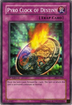 Pyro Clock of Destiny (PGD-050) - Pharaonic Guardian Unlimited