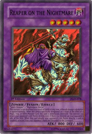 Reaper on the Nightmare (PGD-078) - Pharaonic Guardian 1st Edition