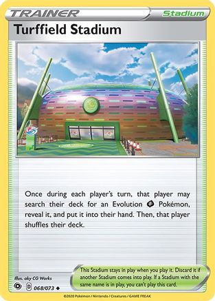 Turffield Stadium 068/73 Champions Path - Uncommon