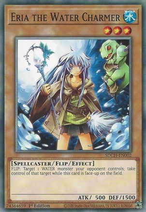 Eria the Water Charmer (SDCH-EN002) - Structure Deck: Spirit Charmers 1st Edition