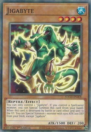 Jigabyte (SDCH-EN008) - Structure Deck: Spirit Charmers 1st Edition