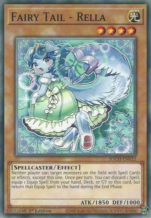 Fairy Tail - Rella (SDCH-EN012) - Structure Deck: Spirit Charmers 1st Edition