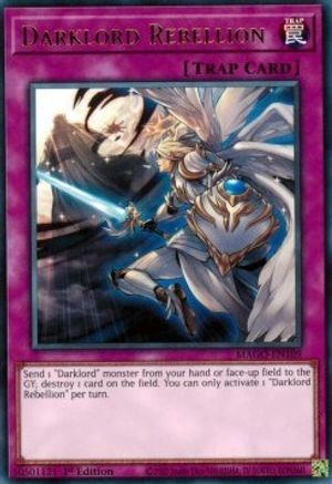 Darklord Rebellion (MAGO-EN109) - Maximum Gold 1st Edition