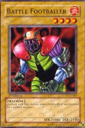 Battle Footballer (DCR-001) - Dark Crisis Unlimited