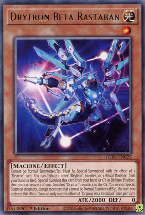Drytron Beta Rastaban (GEIM-EN025) - Genesis Impact 1st Edition