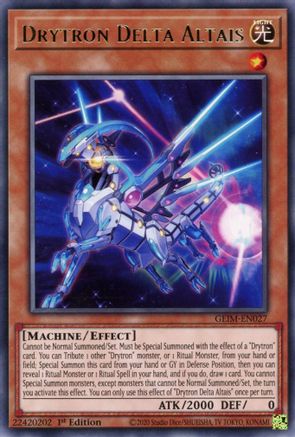 Drytron Delta Altais (GEIM-EN027) - Genesis Impact 1st Edition