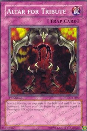 Altar for Tribute (DCR-095) - Dark Crisis Unlimited