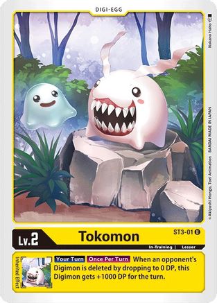 Tokomon (ST3-01) - Starter Deck 03: Heaven's Yellow