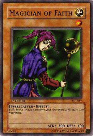 Magician of Faith (SDJ-017) - Starter Deck: Joey Unlimited