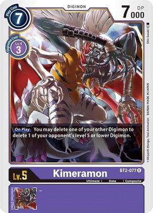 Kimeramon (BT2-077) - Release Special Booster 1.0