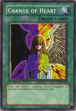 Change of Heart (SDJ-030) - Starter Deck: Joey Unlimited