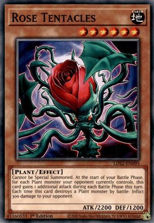 Rose Tentacles (LDS2-EN095) - Legendary Duelists: Season 2 1st Edition