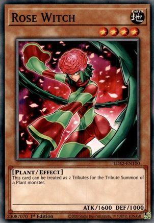 Rose Witch (LDS2-EN100) - Legendary Duelists: Season 2 1st Edition