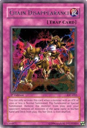 Chain Disappearance (IOC-052) - Invasion of Chaos Unlimited