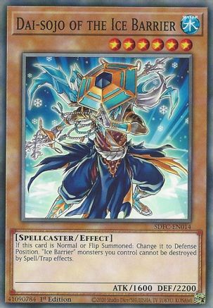 Dai-sojo of the Ice Barrier (SDFC-EN014) - Structure Deck: Freezing Chains 1st Edition