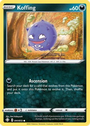 Koffing 041/072 Shining Fates - Common