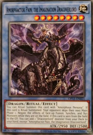 Amorphactor Pain, the Imagination Dracoverlord (OP15-EN021) - OTS Tournament Pack 15 Unlimited