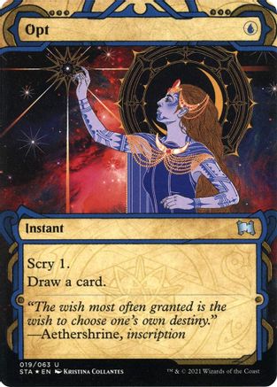 Opt (STA-19E) - Strixhaven Mystical Archive (Borderless) Foil