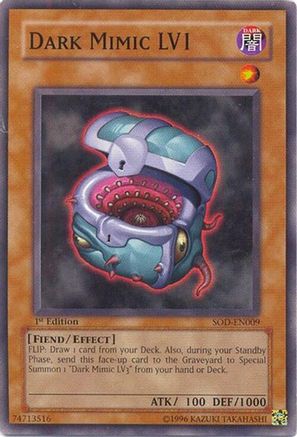 Dark Mimic LV1 (SOD-EN009) - Soul of the Duelist Unlimited