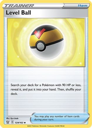 Level Ball 129/163 SWSH05 Battle Styles - Uncommon