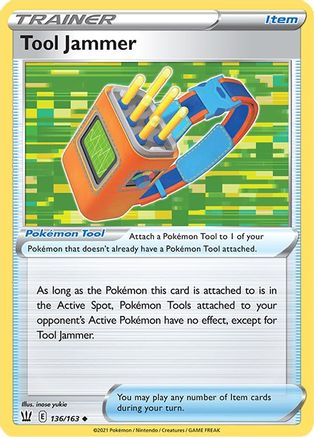 Tool Jammer 136/163 SWSH05 Battle Styles - Uncommon