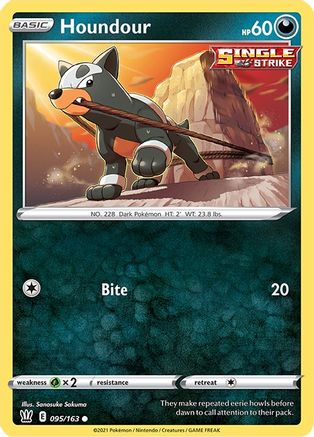 Houndour 095/163 SWSH05 Battle Styles - Common