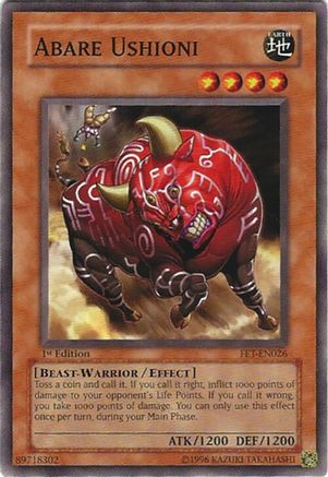 Abare Ushioni (FET-EN026) - Flaming Eternity 1st Edition