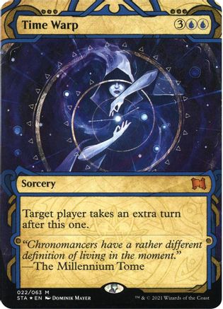 Time Warp (STA-22E) - Strixhaven Mystical Archive (Borderless) Foil