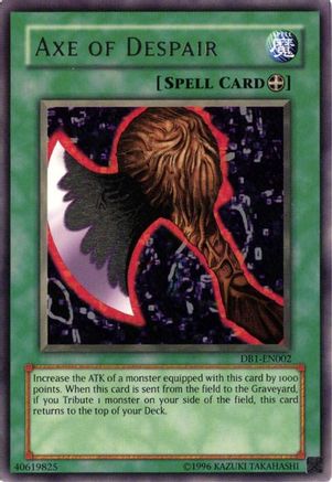 Axe of Despair (DB1-EN002) - Dark Beginning 1 Unlimited