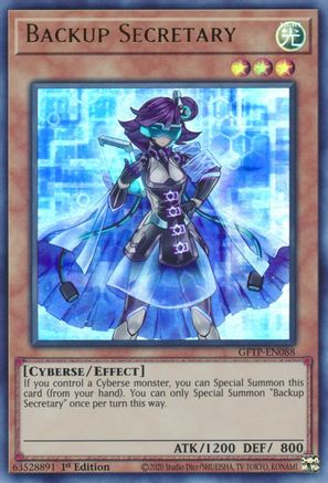 Backup Secretary (GFTP-EN088) - Ghosts From the Past 1st Edition